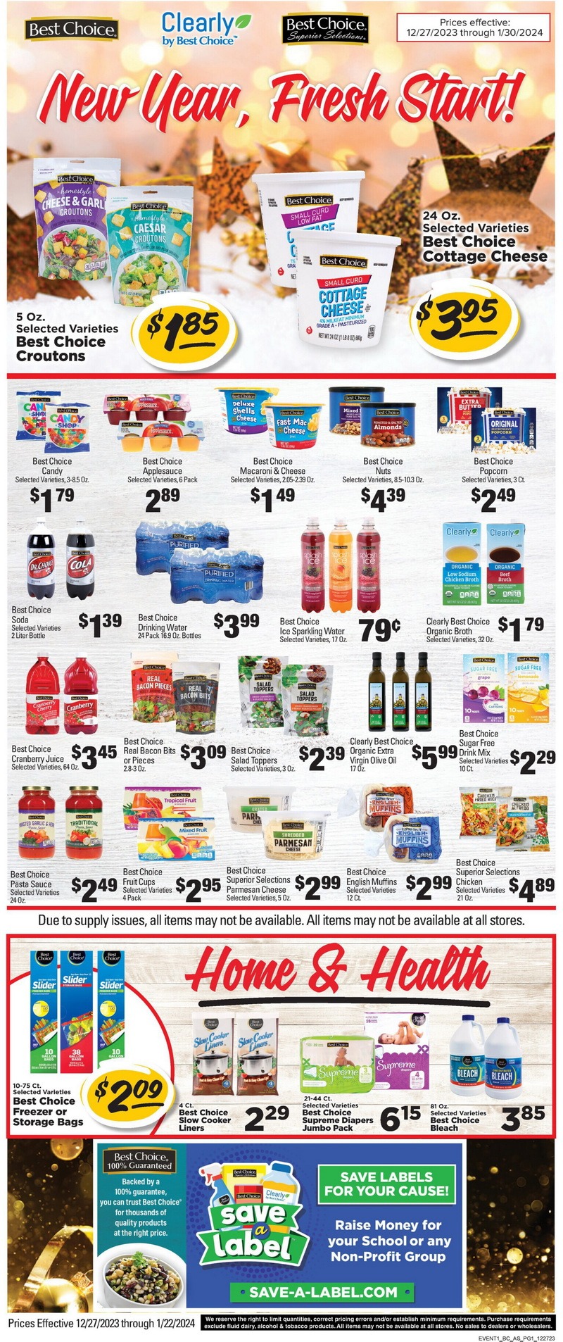 IGA Weekly Ad Dec 27, 2023 Jan 02, 2024 (New Year Promotion Included)
