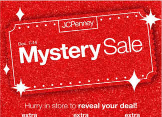 JCPenney Mystery Sale Dec 07 – Dec 14, 2023