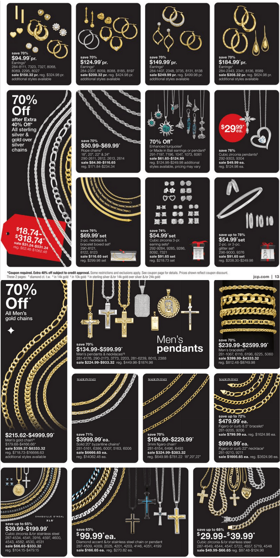 JCPenney After Christmas Jewelry Sale Dec 26, 2023 Jan 1, 2024