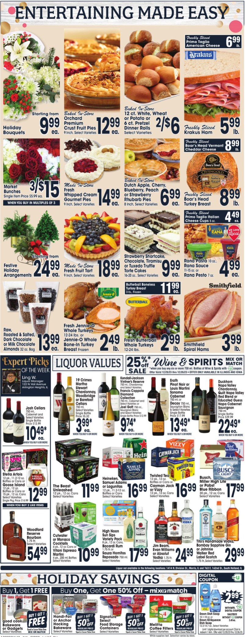 Jewel Osco Weekly Ad Dec 20 Dec 26, 2023 (Christmas Promotion Included)