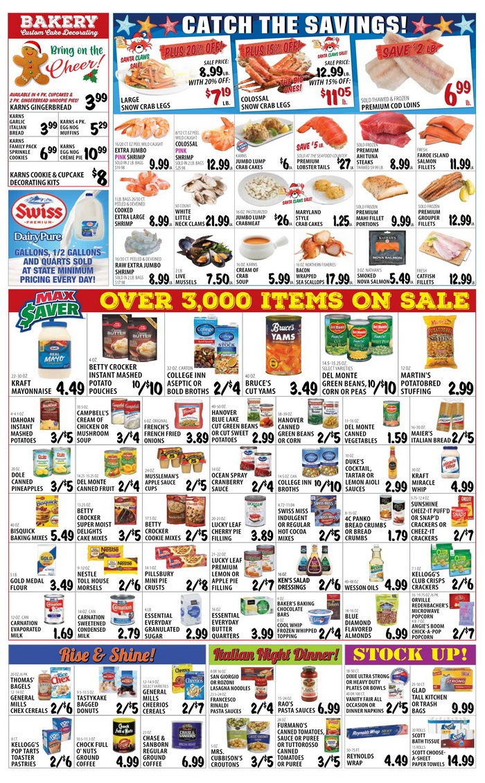 Karns Quality Foods Weekly Ad Dec 12 Dec 18, 2023 (Christmas