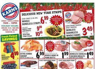 Karns Quality Foods Weekly Ad Dec 19 – Dec 25, 2023