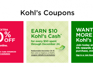 Kohl’s Coupon Ad Until Dec 24, 2023