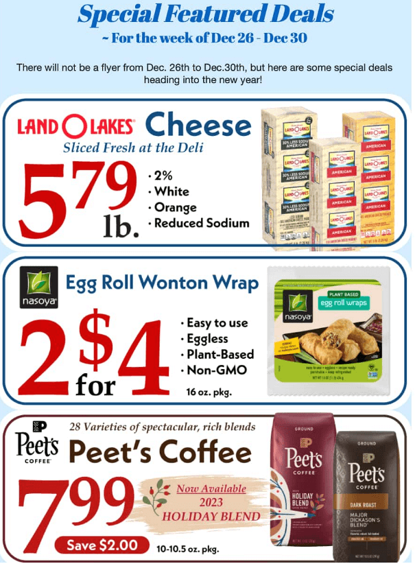 Market Basket Special Deals Ad Dec 26 Dec 30, 2023
