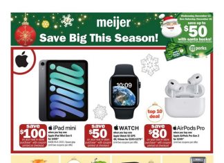 Meijer Holiday Ad Dec 10 – Dec 16, 2023