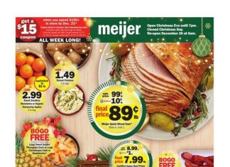 Meijer Weekly Ad Dec 17 – Dec 24, 2023 (Christmas Promotion Included)