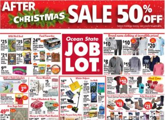 Ocean State Job Lot Weekly Ad Dec 28, 2023 – Jan 03, 2024 (After Christmas Promotion Included)
