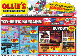 Ollie’s Weekly Ad Dec 06 – Dec 13, 2023