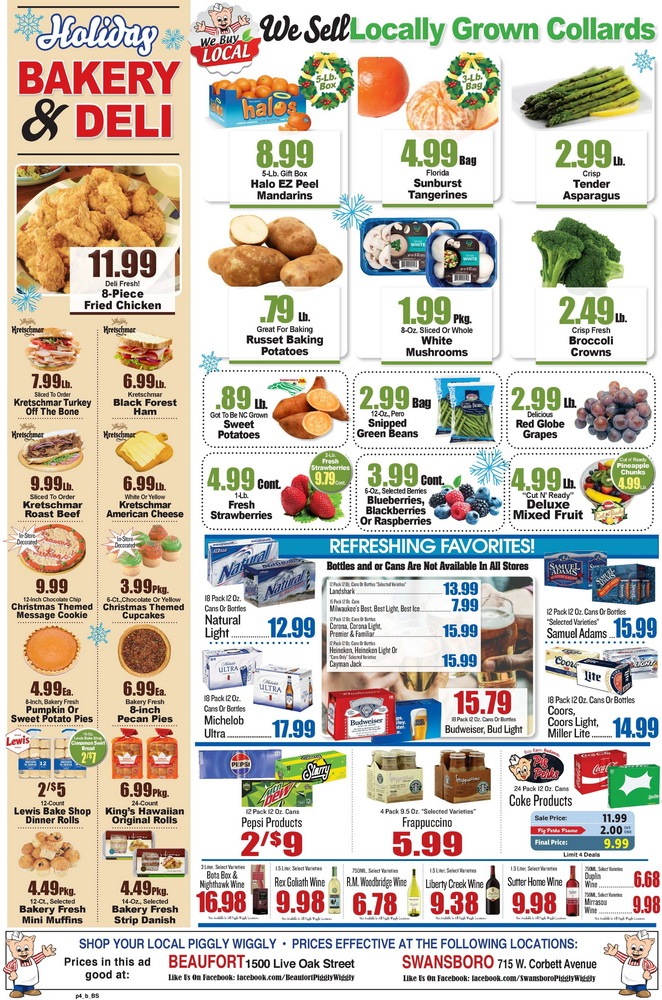 Piggly Wiggly Weekly Ad Dec 13 Dec 24, 2023 (Christmas Promotion