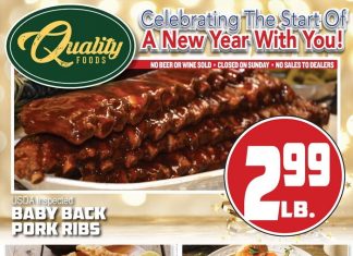 Quality Foods Weekly Ad Dec 27, 2023 – Jan 02, 2024 (New Year Promotion Included)