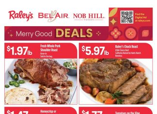 Raley’s Supermarkets Weekly Ad Dec 06 – Dec 12, 2023
