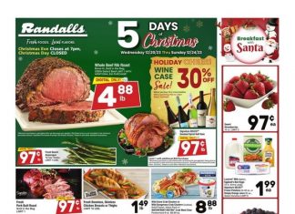 Randalls Weekly Ad Dec 20 – Dec 24, 2023