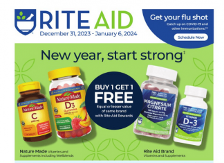 Rite Aid Weekly Ad Dec 31, 2023 – Jan 06, 2024 (New Year Promotion Included)