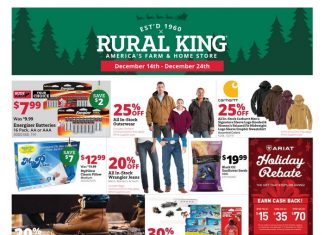 Rural King Weekly Ad Dec 14 – Dec 24, 2023 (Christmas Promotion Included)