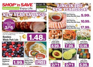 SHOP ‘n SAVE Weekly Ad Dec 28 – Jan 03, 2024 (New Year Promotion Included)
