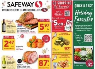 Safeway Weekly Ad Dec 20 – Dec 26, 2023 (Christmas Promotion Included)