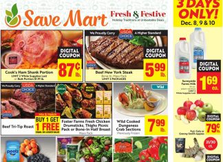 Save Mart Supermarkets Weekly Ad Dec 06 – Dec 12, 2023