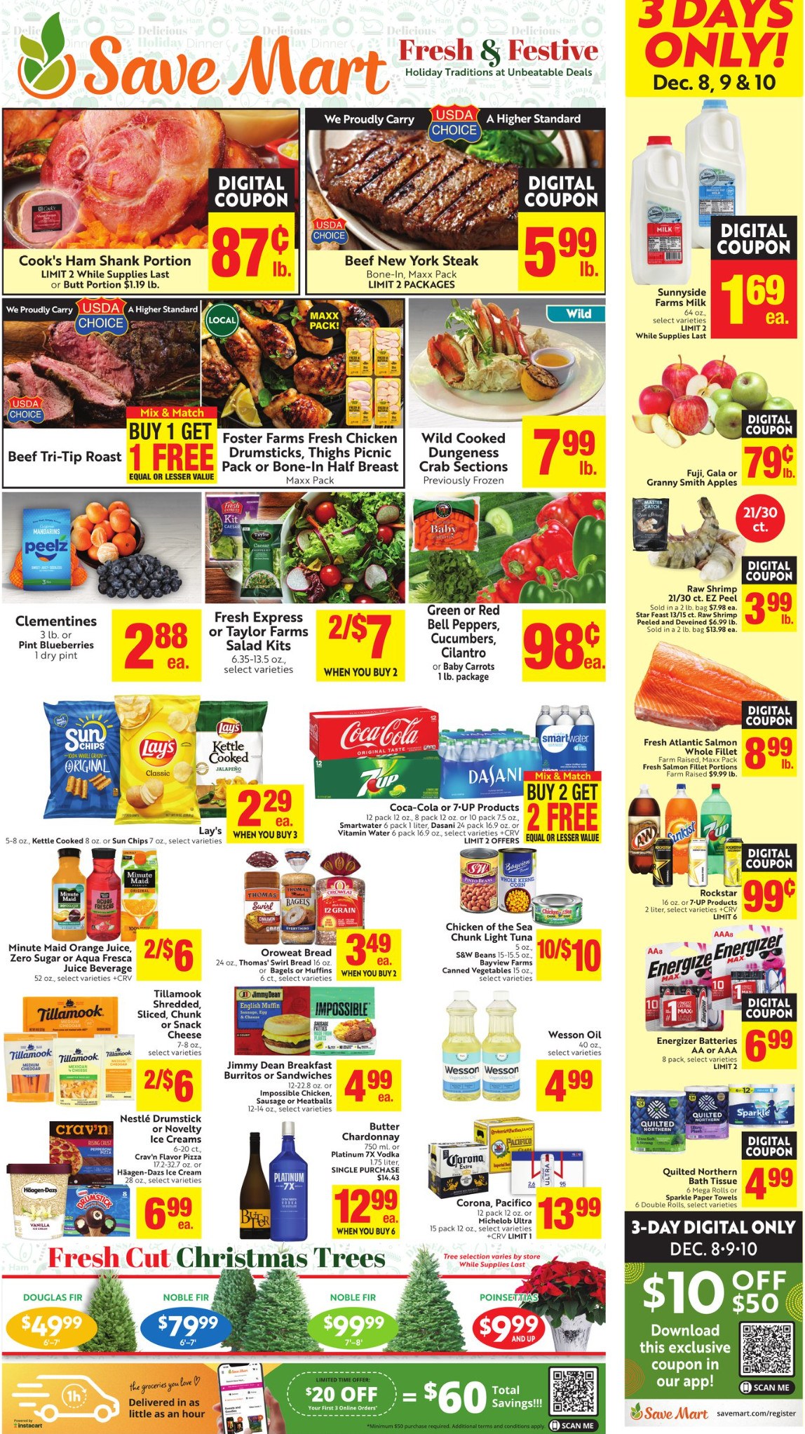 Save Mart Supermarkets Weekly Ad Dec 06 – Dec 12, 2023