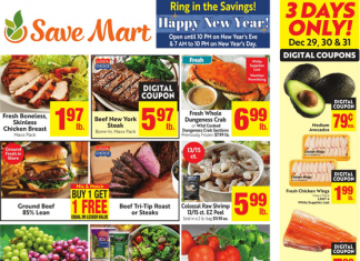 Save Mart Supermarkets Weekly Ad Dec 27, 2023 – Jan 02, 2024 (New Year Promotion Included)