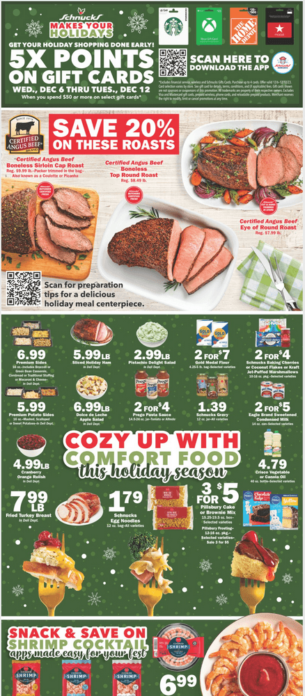 Schnucks Weekly Ad Dec 06 – Dec 12, 2023