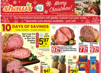 Shaw’s Weekly Ad Dec 15 – Dec 24, 2023