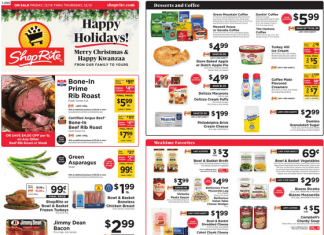 ShopRite Weekly Ad Dec 15 – Dec 21, 2023 (Christmas Promotion Included)