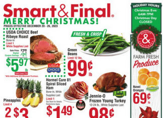 Smart & Final Weekly Ad Dec 20 – Dec 26, 2023 (Christmas Promotion Included)