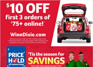 Winn-Dixie Weekly Ad Dec 20 – Dec 26, 2023 (Christmas Promotion Included)