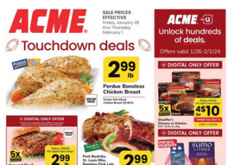 ACME Weekly Ad Jan 26 – Feb 01, 2024
