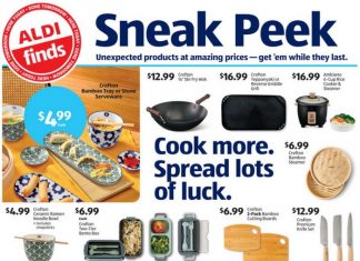 ALDI Sneak Peak In-Store Ad Weekly Ad Feb 07 – Feb 13, 2024 (Valentine’s Day Promotion Included)