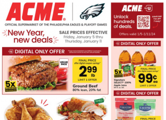 Acme Weekly Ad Jan 05 – Jan 11, 2024