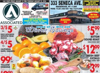 Associated Supermarkets Weekly Ad Jan 19 – Jan 25, 2024