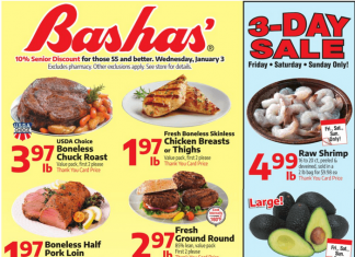 Bashas Weekly Ad Jan 03 – Jan 09, 2024