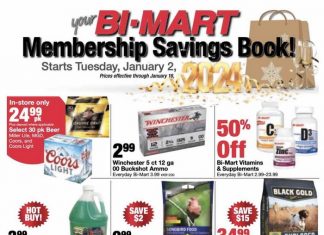 Bi-Mart Weekly Ad Jan 02 – Jan 16, 2024