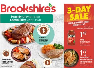 Brookshire’s Weekly Ad Jan 03 – Jan 09, 2024