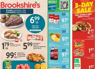Brookshire’s Weekly Ad Jan 17 – Jan 23, 2024