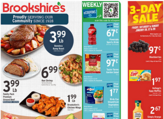 Brookshire’s Weekly Ad Jan 24 – Jan 30, 2024