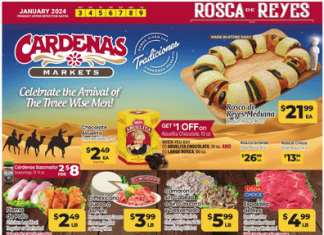 Cardenas Weekly Ad Jan 03 – Jan 09, 2024