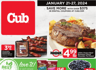 Cub Foods Weekly Ad Jan 21 – Jan 27, 2024