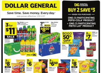 Dollar General Weekly Ad Jan 21 – Jan 27, 2024 (Valentine’s Day Promotion Included)
