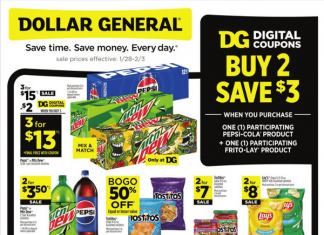 Dollar General Weekly Ad Jan 28 – Feb 03, 2024 (Valentine’s Day Promotion Included)