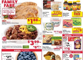 Family Fare Weekly Ad Jan 02 – Jan 06, 2024