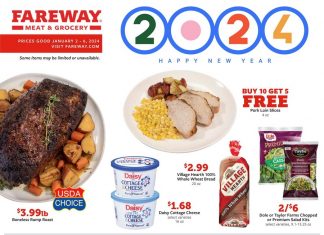 Fareway Weekly Ad Jan 02 – Jan 06, 2024 (New Year Promotion Included)