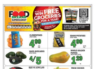 Food Bazaar Weekly Ad Jan 25 – Jan 31, 2024