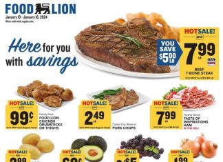 Food Lion Weekly Ad Jan 10 – Jan 16, 2024