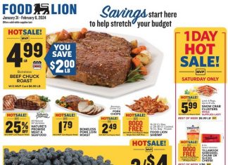 Food Lion Weekly Ad Jan 31 – Feb 06, 2024