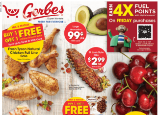 Gerbes Weekly Ad Jan 10 – Jan 16, 2024
