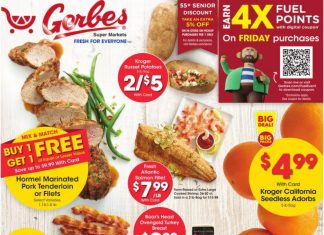 Gerbes Weekly Ad Jan 31 – Feb 06, 2024 (Valentine’s Day Promotion Included)