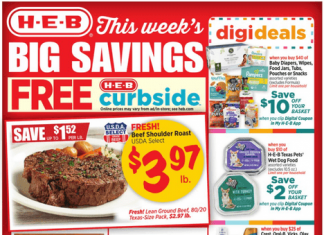 HEB Weekly Ad Jan 03 – Jan 09, 2024