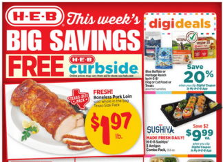 HEB Weekly Ad Jan 10 – Jan 16, 2024